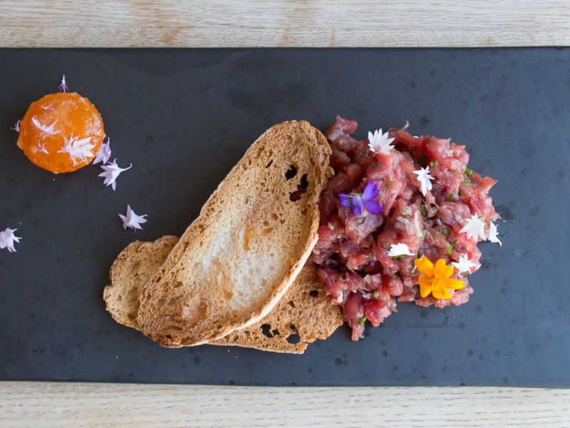 Wild Icelandic Lamb - Nordic Restaurant Nordic lamb tartar