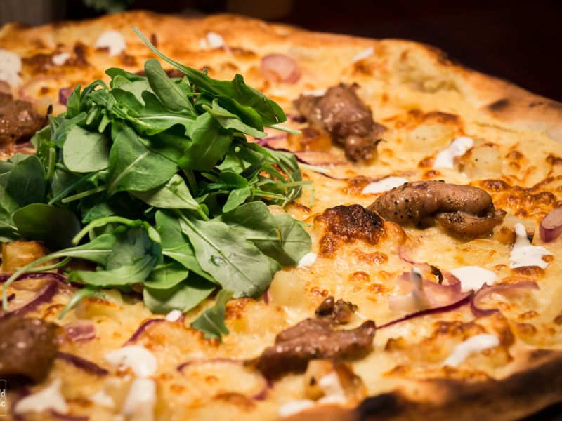 Wild Icelandic Lamb - Skaftfell Bistro lamb pizza white